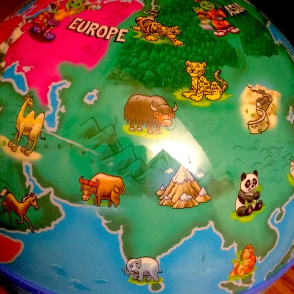 Leap Frog Junior Explorer Talking Globe Preschool Interactive Learning Toy - Picture 5 of 9